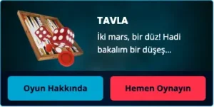 Superbahis Tavla üyeliği