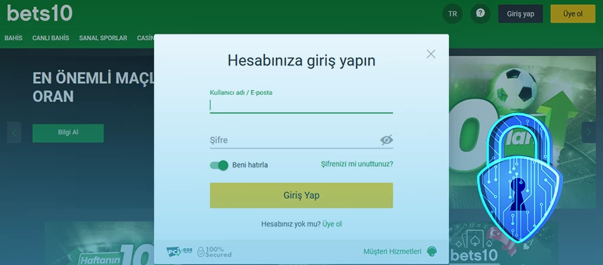 Bets10 giriş