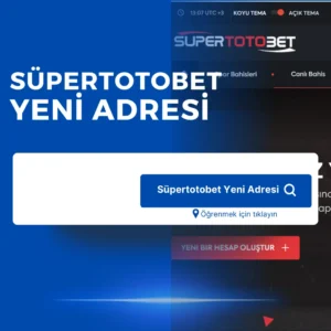 Süpertotobet yeni adresi